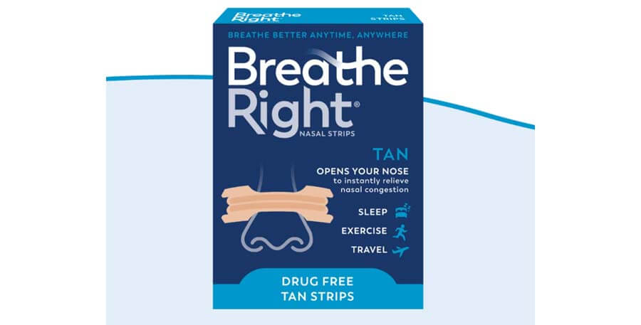 Breathe Right Nasal Strip Samples