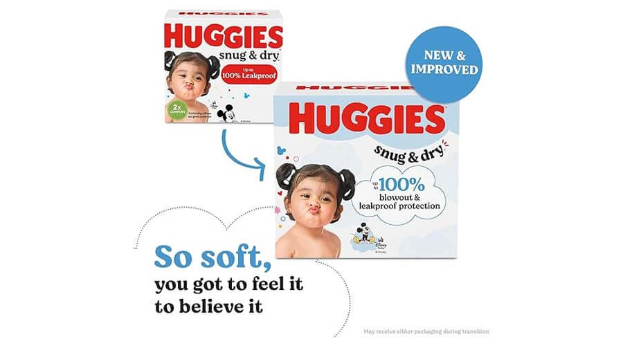 Huggies Size 1 Diapers, Snug & Dry Newborn Diapers
