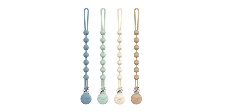 Pacifier Clip and Travel Case Sets