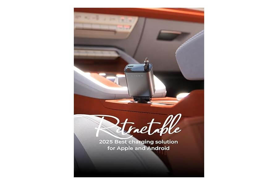 Retractable Car Charger: Power On-the-Go, Without the Mess
