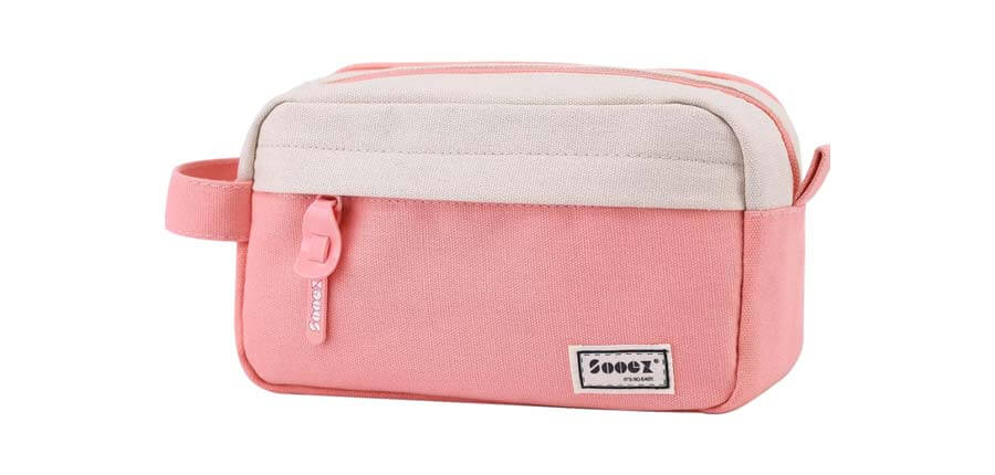 Sooez Pencil Case with Zipper